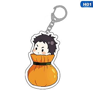 Key Child Cartoon Animated Volleyball Key Ring Haikyuu !! Key Ring Sales Hot AT2302 Official Merch