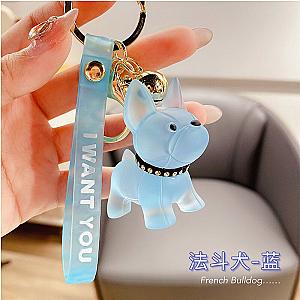 Key Chain Keychains Cute Cartoon Korean Pvc Pendant Silicone Doll Animated Mood Tracker AT2302 Official Merch