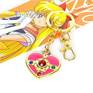 Key Chain Crystal Moon Tsukino Usagi Animated Cartoon Animated Transformer Keychains AT2302 Official Merch