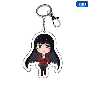 Kakegurui Key Figure Classic Plastic Cute Trendy Unisex Cosplay All All AT2302 Official Merch