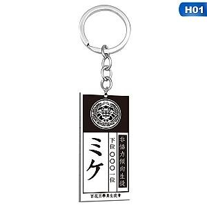 Kakegurui Animated Keychain Acrylic Compulsive Gambler Yumeko Jabami Ryouta Suzui Maria AT2302 Official Merch