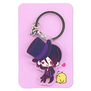 Key Butler Cartoon Double-Sided Slope Key Accessories Acrylic Cute Animated AT2302 Official Merch