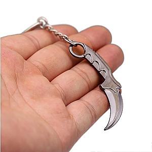 Key Counter Csgo Game Karambit Daga M9 Knife Claw Key Ring Holder Strange AT2302 Official Merch