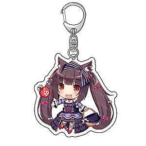 Key Game Nekopara Super Cute Animated Girls Twin Sisters Vanilla Cat Chocolat AT2302 Official Merch