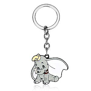 Key Pendant Cute Animated Cartoon Elephant Dumbo Key Handmade Small Elephant Fly AT2302 Official Merch