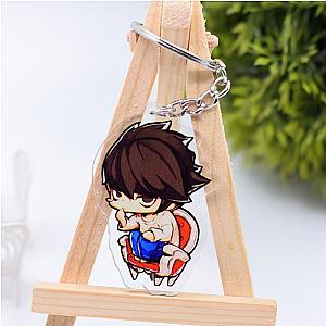 Key Note Double Sided L Ryuk Side Cute Keychain Pendant Animated Cartoon Accessories AT2302 Official Merch