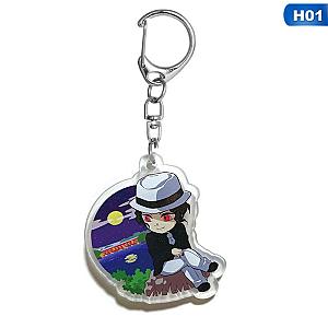 Key Murderer Of The Devil: Acrylic Pendant Charms Kimetsu No Yaiba Cartoon Chibi Keychain AT2302 Official Merch