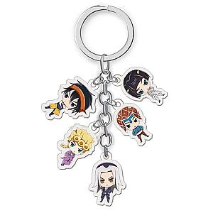 1 Animated Jojo Bizarre Adventure Cosplay Fashion Key Chains Jotaro Fork Cartoon AT2302 Official Merch