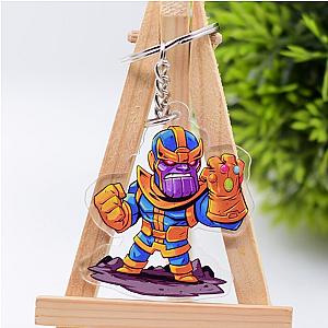 Key War Thanos Infinity Double-Sided Acrylic Key Chain Pendant Lively Accessories AT2302 Official Merch