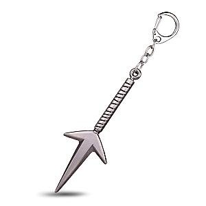 Key Uchiha Sasuke Kunai Gun Sword Key Chains Pendant Key Figure For AT2302 Official Merch