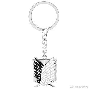 Legions Attacks On Titan Scouting Emblem Key Chain Wing Pendant Liberty AT2302 Official Merch