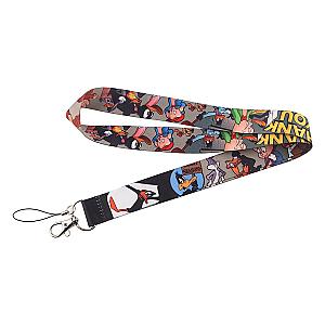 Lanyards New Anime Cartoon Neck Strap For Key Card Gym For Currency Key Chain Lanyard AT2302 Official Merch