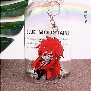 Kuroshitsuji Black Butler Cosplay Acrylic Key Chain Cute Pendant AT2302 Official Merch