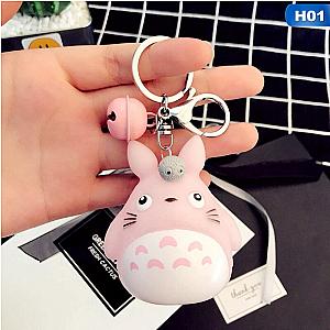 Keychains Kitty Cat Cute Animal Key Chain Ring Totoro Cartoon Creative Keychain AT2302 Official Merch