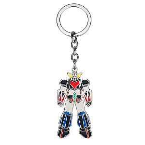 Mazinger Z Metal Keychain Ufo Robot Grendizer Key Chain Logo Pendant Mask AT2302 Official Merch