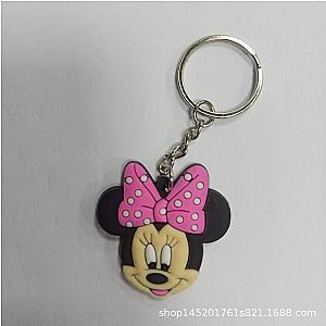 Mickey Minnie Donald Duck Dog Toy Figures Pvc Keychain Dominant Fashion Animated Cartoon AT2302 Official Merch