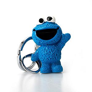 Monster Anime Figure Pvc Sesame Street Cookie Keychain Toys Doll Key Pendant AT2302 Official Merch