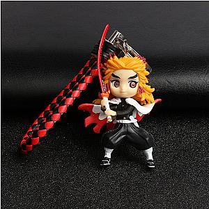 New 3D Animated Handmade Demon Slayer Keychains Cute Pendant I Kamado Tanjirou Nezuko AT2302 Official Merch