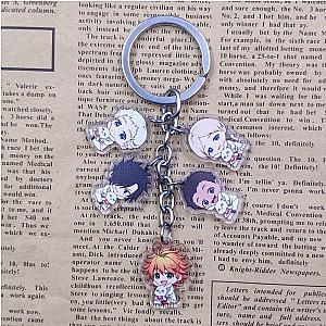 Neverland Promised Animated Classic Acrylic Jewelry Bohemia Cute Keychain Key Ring AT2302 Official Merch