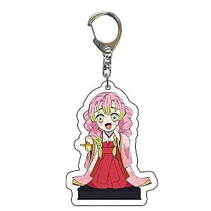 New Demon Slayer Keychains Ghost Killing Peripheral Animated Transparent Acrylic Sheet AT2302 Official Merch