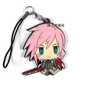 New Arrival Original Final Fantasy Japanese Anime Figure Rubber Mobile Phone Charms AT2302 Official Merch