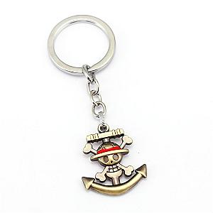 One Piece Of Jewelry Anime Keychain Phone Car Charm Bag Luffy Key Chain Barbablanca AT2302 Official Merch