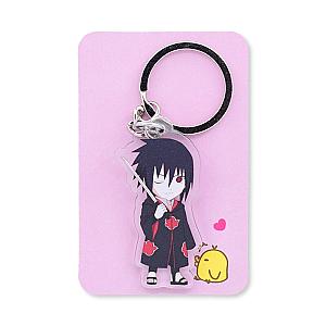 Naruto Key Chain Cute Double-Sided Akatsuki Panther Animated Customizing Key Keys AT2302 Official Merch