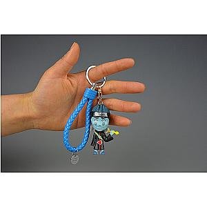 Naruto Anime Akatsuki Organization Key Figure 3D Model Doll Keychain Car AT2302 Official Merch