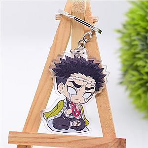 New Animated Demon Slayer Key Kimetsu No Yaiba Acrylic Double Face Key AT2302 Official Merch