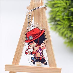 One Piece Luffy Chopper Key Chain Double-Sided Acrylic Pendant Lively Accessories AT2302 Official Merch