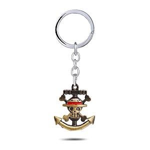 One Piece Keychain Cartoon Figure Luffy Zoro Sanji Keychain Pendant Nami AT2302 Official Merch