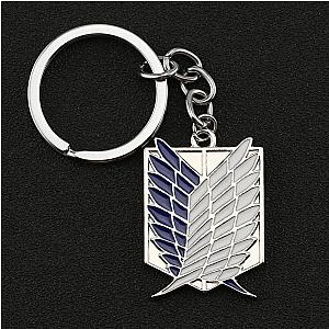 On Titan Wings Of Freedom Keychain Freedom Scouting Legion Eren Key Holder Key AT2302 Official Merch