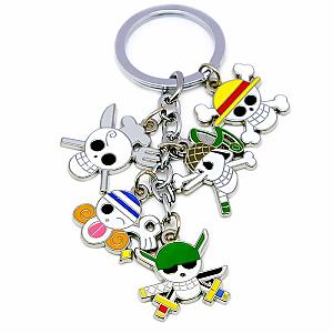 Piece Cute Keychains For Women Monkey D. Luffy Animated Keychains Holder Key Bag Charm AT2302 Official Merch