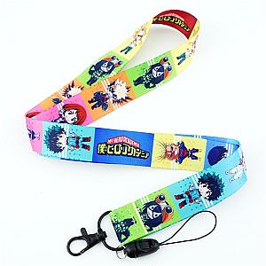 Phone My Hero Academy Hero Academy Boku No Cords Neck Strap Mobile Identification Card AT2302 Official Merch