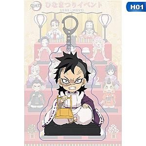 Pendants Chain Demon Slayer Kimetsu No Yaiba Key Chain Acrylic Key AT2302 Official Merch