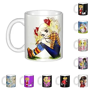 Candy Candy Anime Manga Coffee Mugs DIY Customized Ceramic Tea Milk Mug Cup