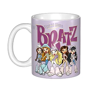 Cartoon Sexy Bratz Coffee Mugs DIY Custom Cartoon Manga Anime