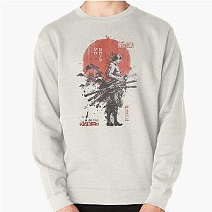 One Piece Sweaters - Roronoa Zoro Pullover Sweatshirt RB0801