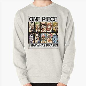 One Piece Sweaters - One Piece Straw Hat Pirates Pullover Sweatshirt RB0801