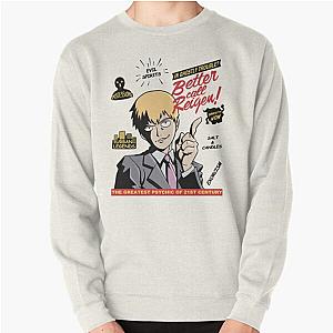 Neon Genesis Evangelion Sweaters, Mob Psycho Sweaters - Better Call Reigen! Pullover Sweatshirt RB0801