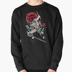 One Piece Sweaters - One Piece - Roronoa Zoro Pullover Sweatshirt RB0901