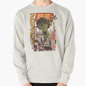 THE BROCCOZILLA Pullover Sweatshirt RB0901