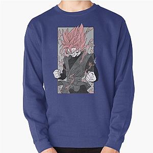 Dragon Ball Sweaters - Rose Goku Black Manga Art  Pullover Sweatshirt RB0801