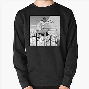 Chainsaw Man Danji Best Scene   Pullover Sweatshirt RB0901