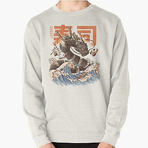 Great Sushi Dragon  Pullover Sweatshirt RB0901