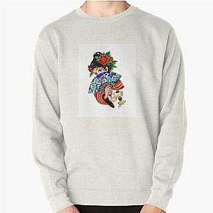 One Piece Sweaters - two face oni Pullover Sweatshirt RB0901