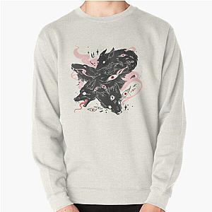 Wild Wolves With Many Eyes Pullover Sweatshirt RB0901