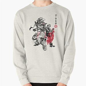 Brotherhood sumi-e Pullover Sweatshirt RB0801