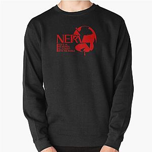 Neon Genesis Evangelion Sweaters - Evangelion NERV Pullover Sweatshirt RB0801