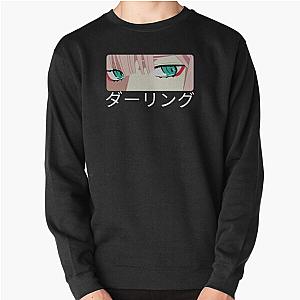 Darling In The Franxx Sweatshirts - Darling In The Franxx - Zero Two Pullover Sweatshirt RB2212